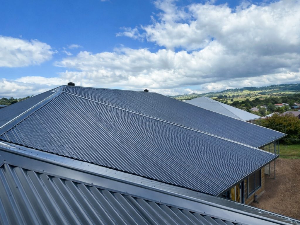 Colorbond roof new house Illawarra