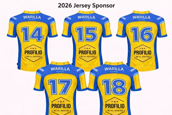Warilla Lake South Gorillas jerseys 14–18 sponsored by Profilio Metal Roofing Illawarra
