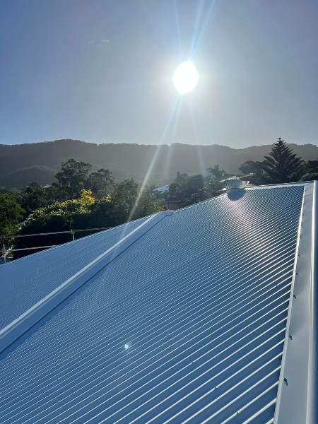 colorbond roof for new build illawarra